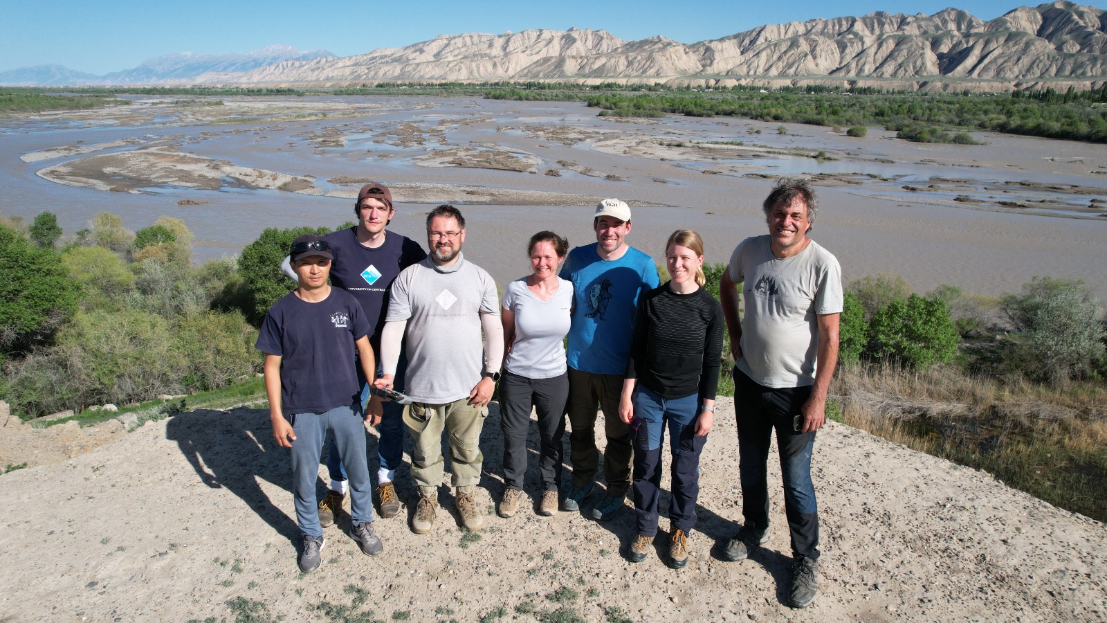 FluBig group, Naryn river (Ak-Tal)